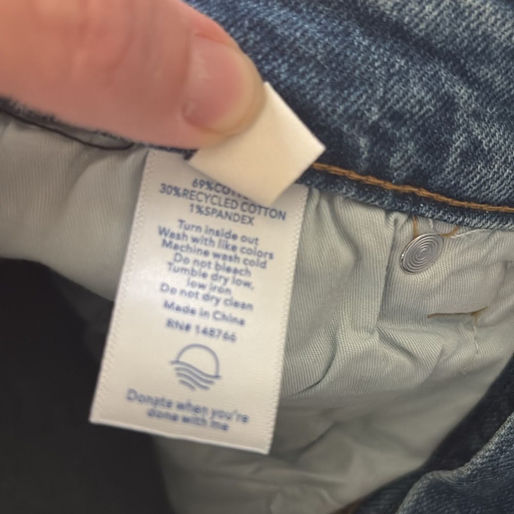 NWT Oliver Logan Blue denim jeans Crosby Size 4/27 - Picture 6 of 8